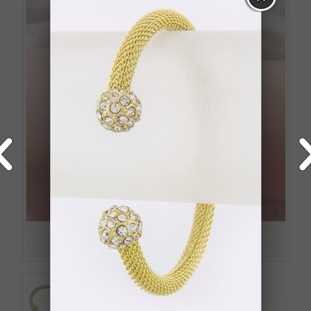 Crystal Ball Bangle